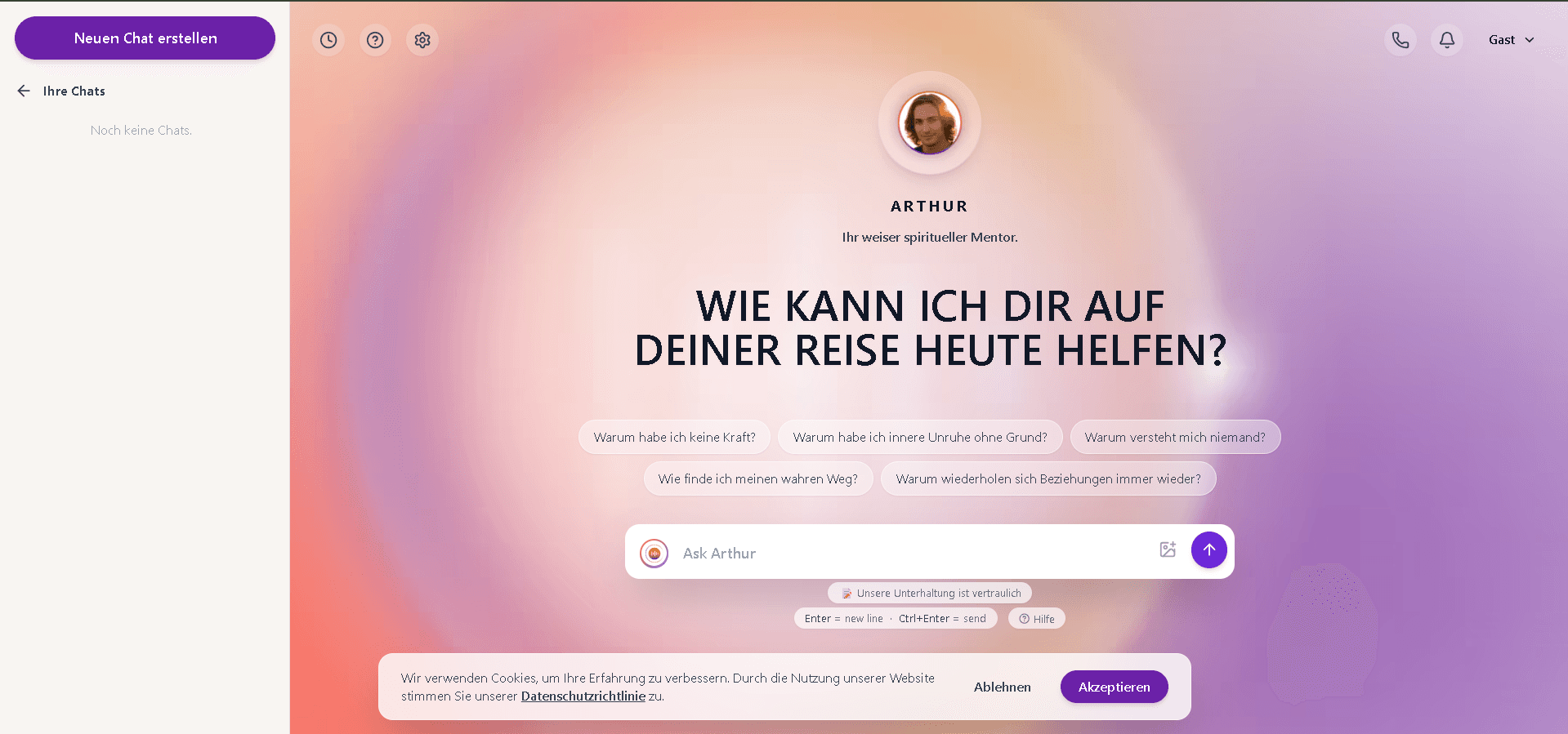 Arthur: AI Life Mentor & Spiritual Coach